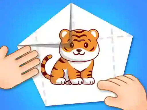Permainan Paper Fold Origami 2 talian