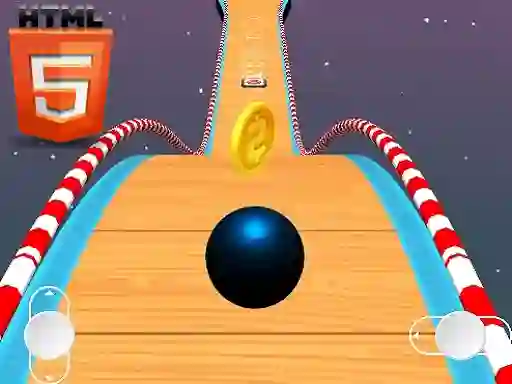 Permainan Sky Stunts Rolling Ball 3D talian