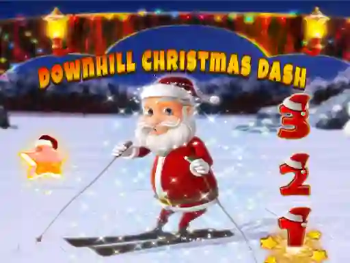 Permainan Downhill Christmas Dash talian