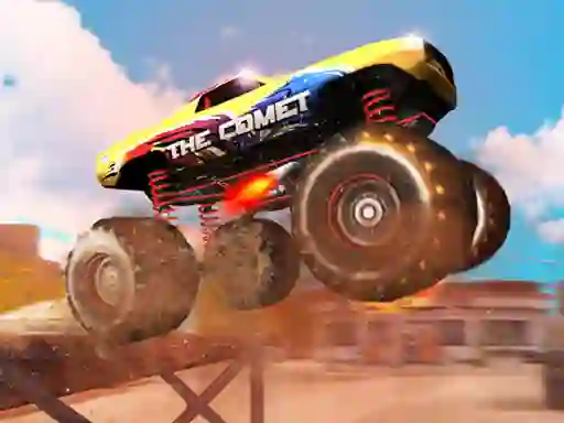 Permainan Monster Truck Stunt Racer talian