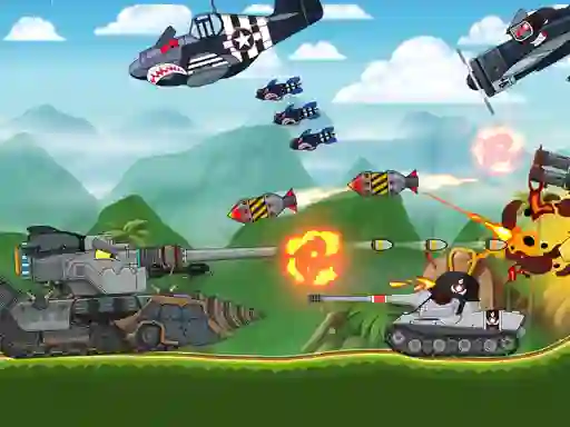 Permainan Tank Battle Tank War talian