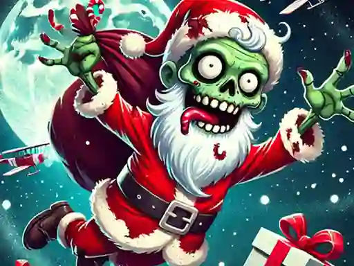 Permainan Flappy Zombie Santa Christmas Game talian