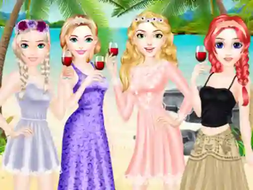 Permainan School Graduation Beach Party talian