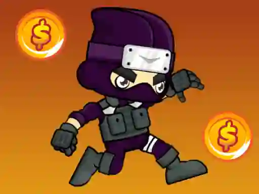 Permainan Ninja Escape 2D talian