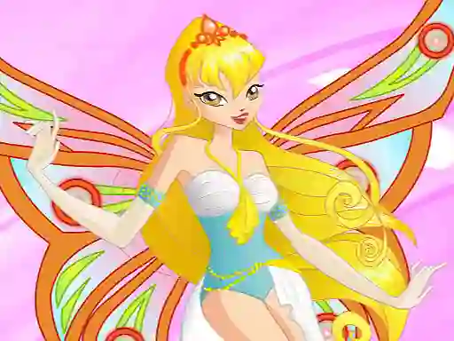 Permainan Stella Beauty Fairy Dress Up talian