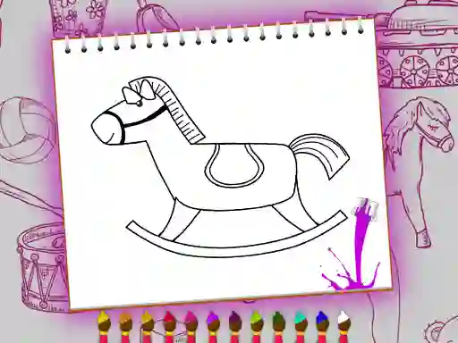 Permainan Coloring Book: Toy Shop talian