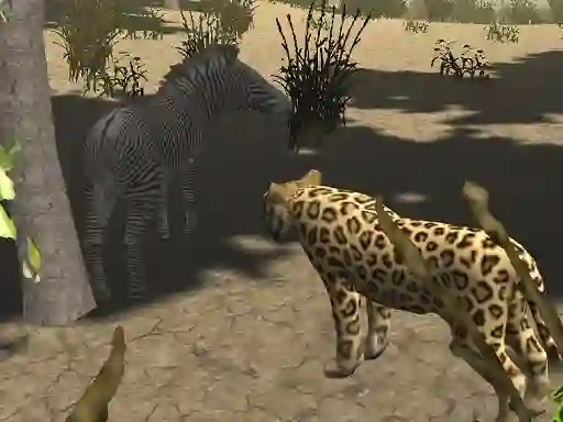 Permainan African Cheetah Hunting Simulator talian
