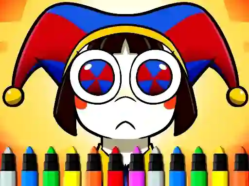 Permainan Digital Circus Coloring Adventure talian