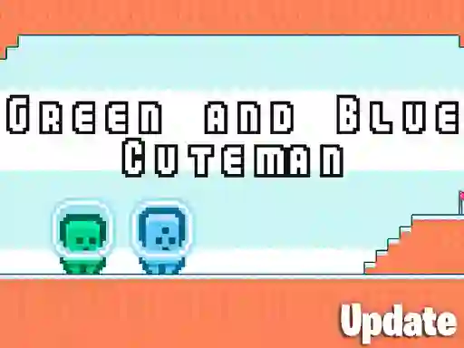 Permainan Green and Blue Cuteman talian