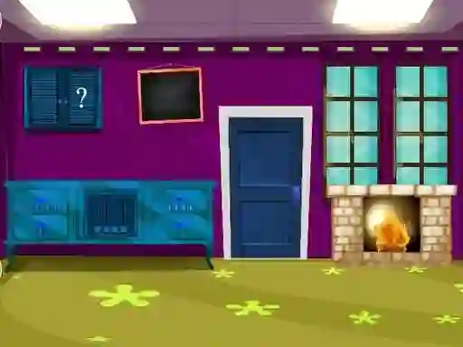 Permainan Purple House Escape talian