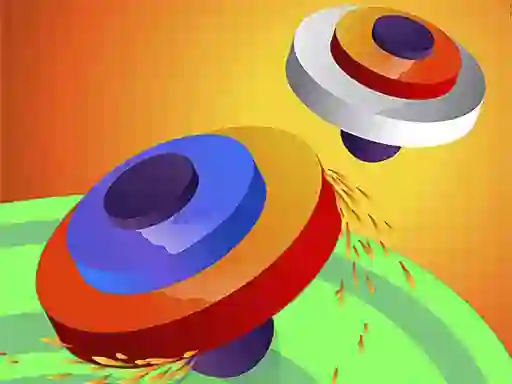 Permainan Spinner Battle talian