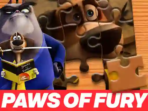 Permainan Paws of Fury The Legend of Hank Jigsaw Puzzle talian