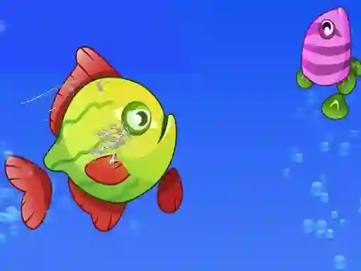 Permainan Fish Grow Eating Fish talian