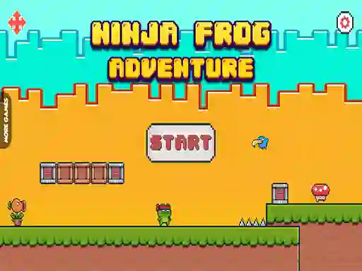 Permainan Ninja Frog Adventure talian