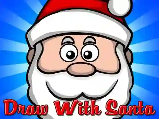 Permainan Draw With Santa talian