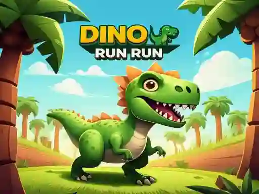 Permainan Dino run run talian