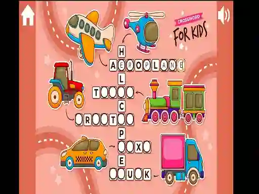 Permainan Crossword for Kids talian