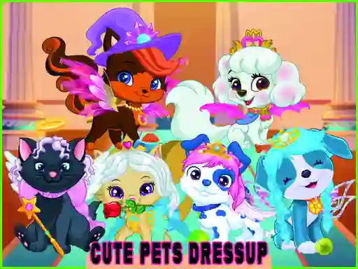 Permainan Cute Pets Summer Dress Up talian