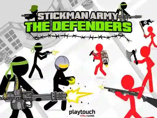 Permainan Stickman Army: The Defenders talian