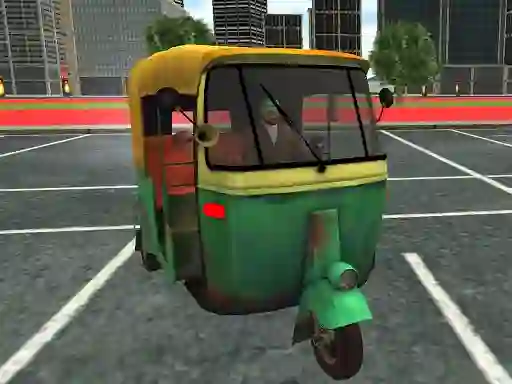 Permainan TukTuk Rickshaw City Driving Sim talian