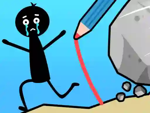 Permainan Save The Stick: Draw Line talian