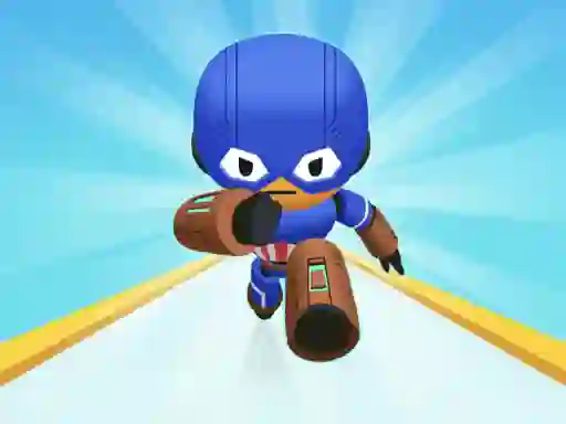 Permainan Robo Running 3D talian
