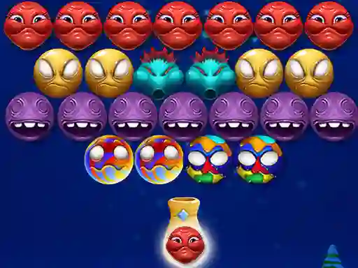 Permainan Bubble Monsters Shooter talian
