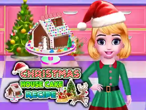 Permainan Christmas House Cake Recipe talian