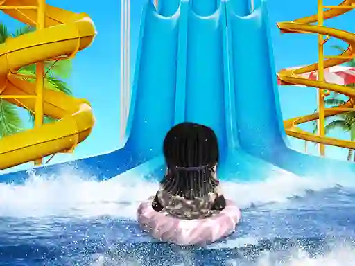 Permainan Uphill Rush Water Park 3D talian