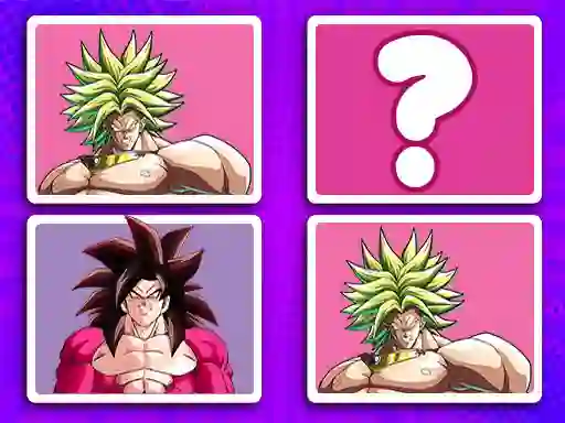 Permainan DragonBall Match Cards talian