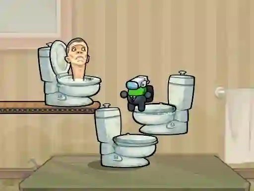 Permainan Impostor Jump Skibidi Toilet talian