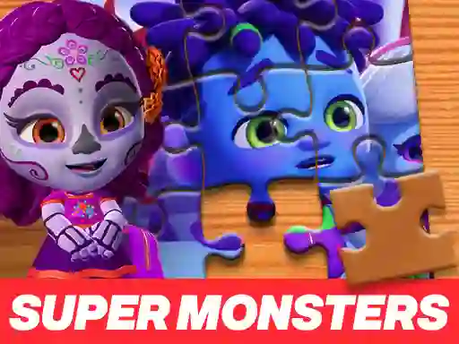 Permainan Super Monsters Jigsaw Puzzle talian