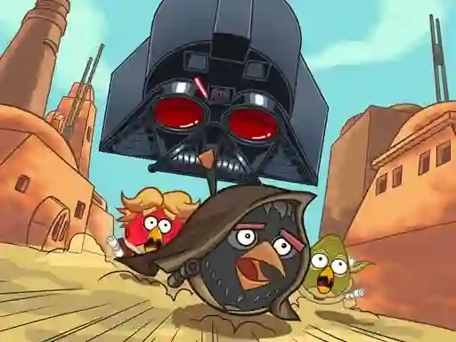 Permainan Angry Birds Star Wars Coloring talian