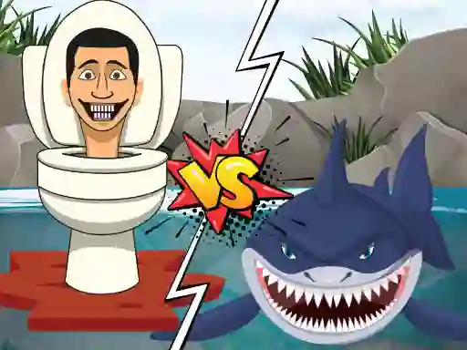 Permainan Hungry Shark Vs Skibidi talian