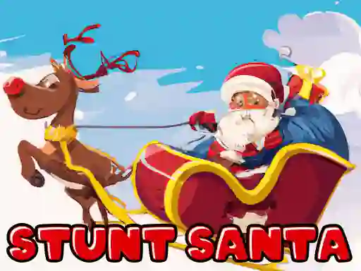 Permainan Stunt Santa talian