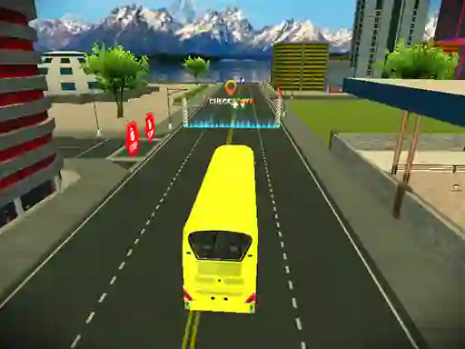 Permainan Public City Transport Bus Simulator talian