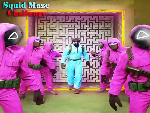 Permainan Squid Maze Challenge talian