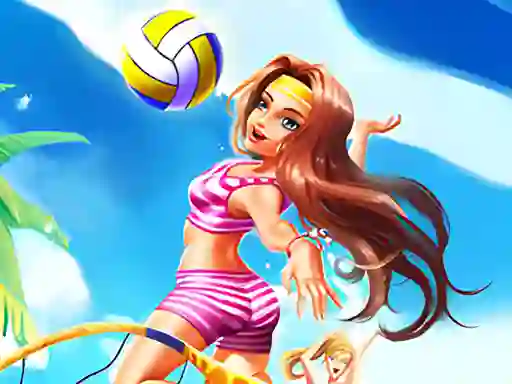 Permainan Beach volleyball 3D talian
