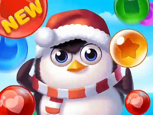 Permainan Bubble Penguins talian