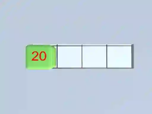 Permainan Number Box Swipe talian