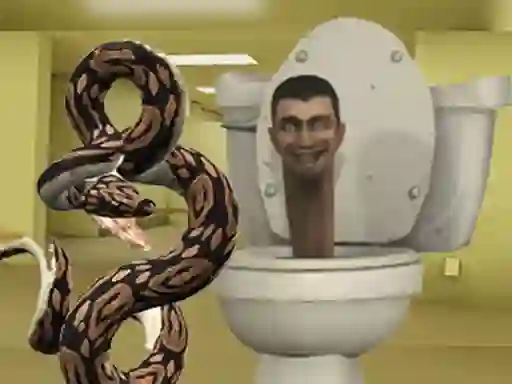 Permainan Python Snake Kill Skibidi Toilet Backrooms talian