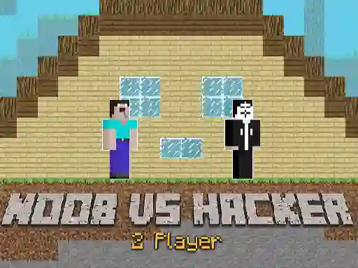 Permainan Noob vs Hacker 2 Player talian