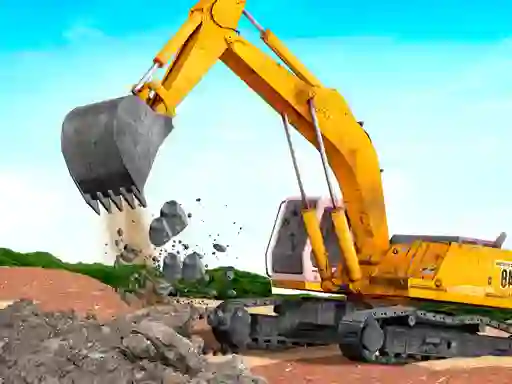 Permainan Real JCB Excavator Simulator talian