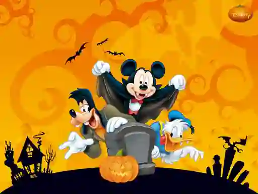 Permainan Disney Halloween Jigsaw Puzzle talian