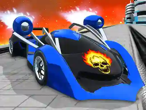 Permainan Fly Car Stunt 5 talian