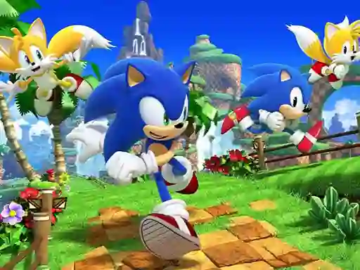 Permainan Sonic Adventure Run talian