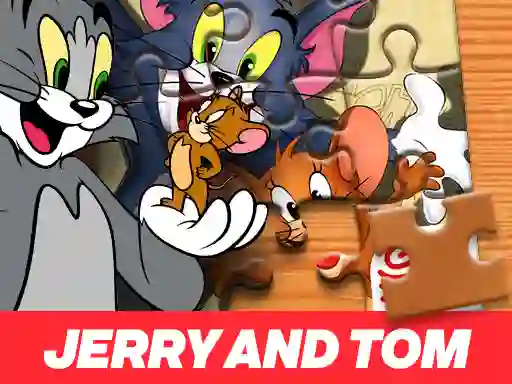 Permainan Jerry and Tom Jigsaw Puzzle talian