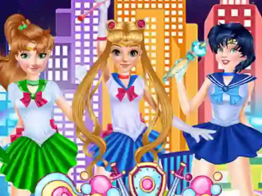 Permainan Sailor Moon Cosplay Show talian