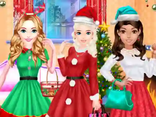 Permainan Fashion Girls Christmas Party talian