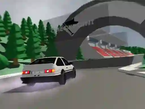 Permainan Low poly car racing talian